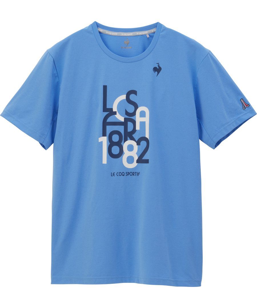 Áo thun le coq sportif nam - QTMXJA05V-BL