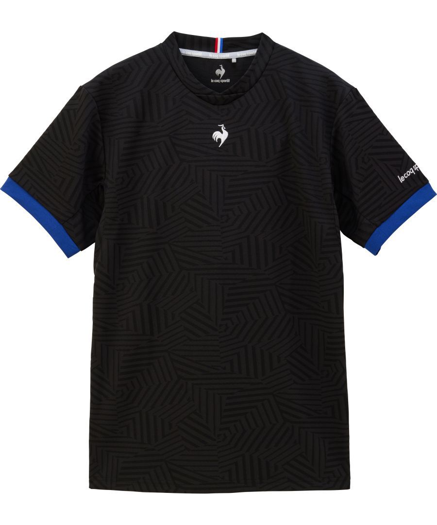 Áo thun le coq sportif nam - QTMXJA06V-BK