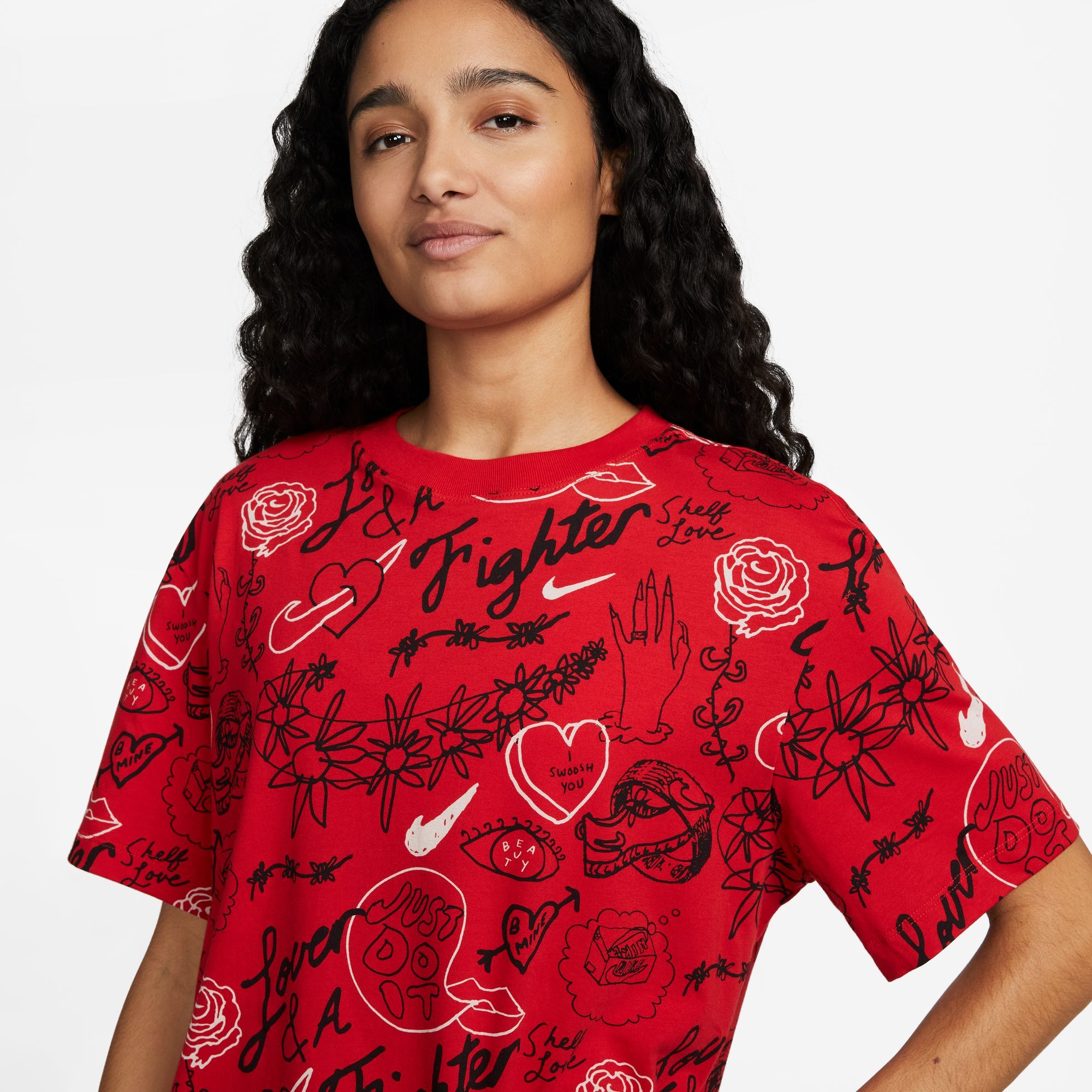 Áo tay ngắn thời trang AS W NSW TEE OC 4 SS BF Nữ Nike DX7939-657