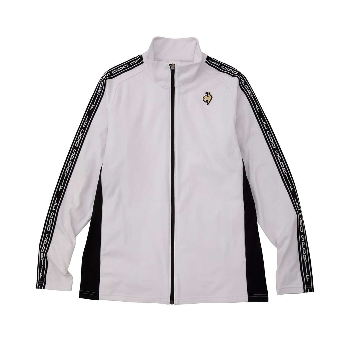 Áo khoác nỉ le coq sportif nam - QMMSJF02-WHT