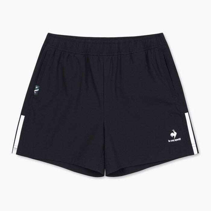 Quần short tennis le coq sportif nam - QO323THP71-BLK0