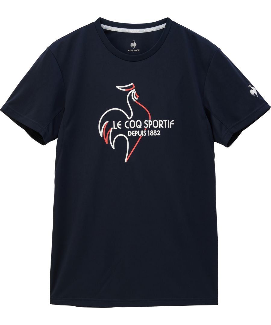 Áo thun le coq sportif nam - QTMXJA07V-NV