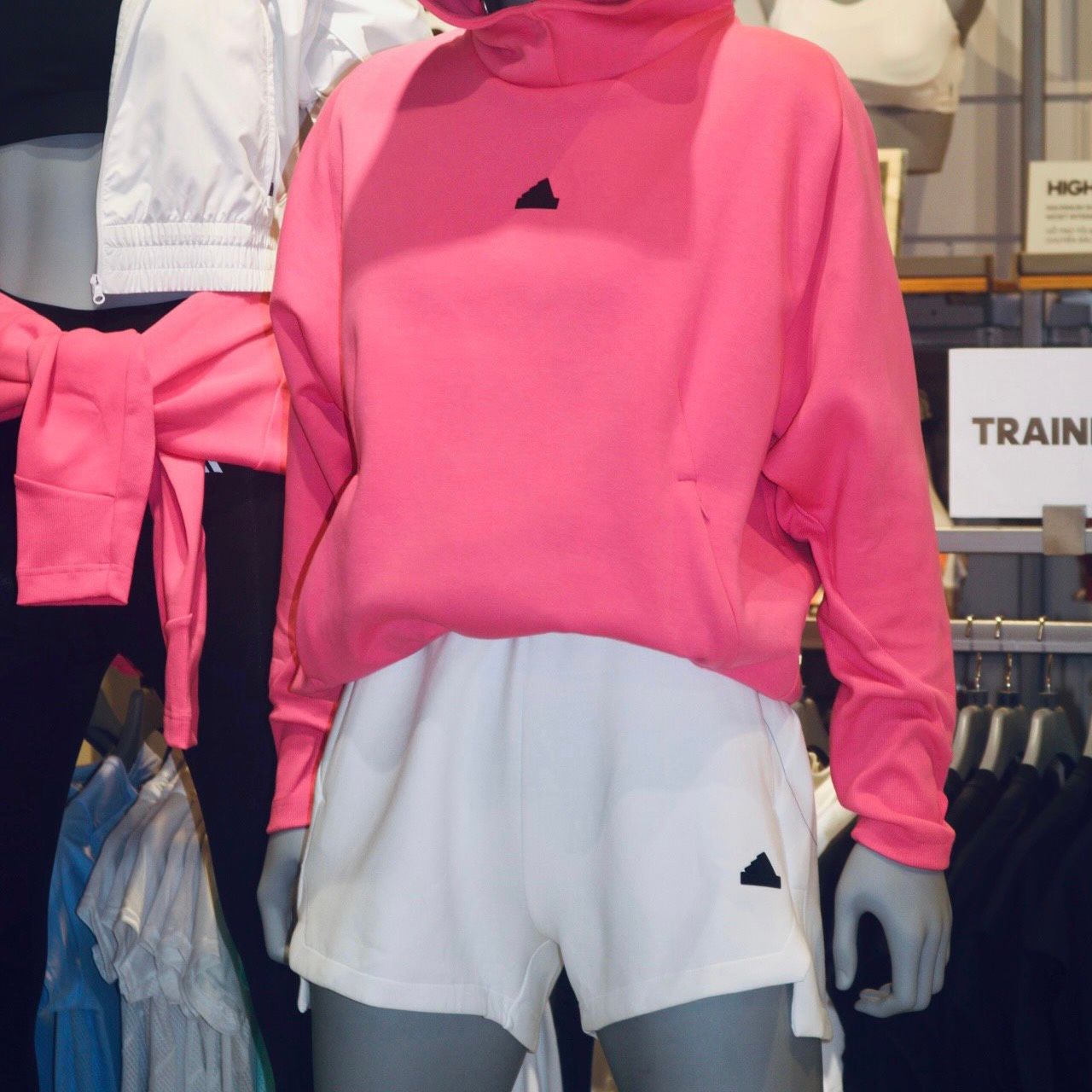 ÁO HOODIE NỮ OVERHEAD ADIDAS Z.N.E.