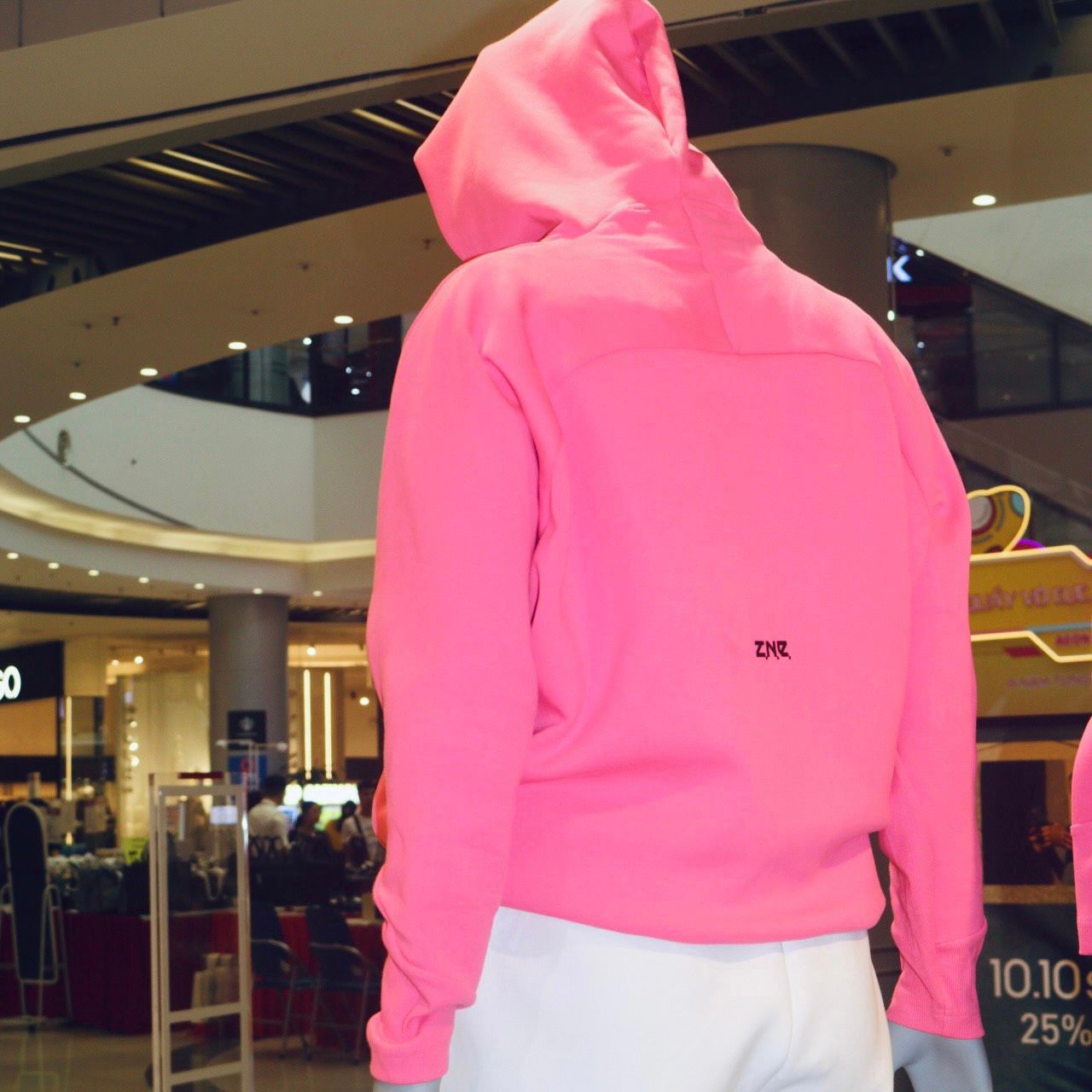 BỘ QUẦN ÁO THU ĐÔNG NỮ ADIDAS HOODIE OVERHEAD ADIDAS Z.N.E.