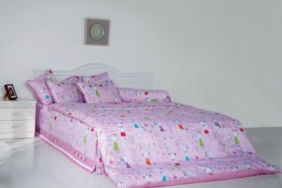 Bộ chăn ga gối trẻ em Cotton 112