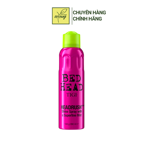  Xịt Tạo Độ Bóng Siêu Mạnh TIGI HEADRUSH SHINE ADRENALINE 200ML 