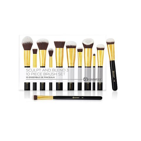  Bộ cọ BH Cosmetics Sculpt and Blend 10 Piece Brush Set 