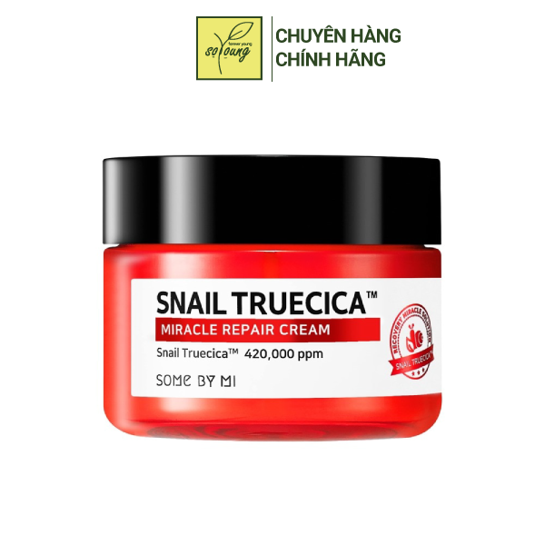 Kem Dưỡng Da Some By Mi Snail Truecica Miracle Repair Cream 60g