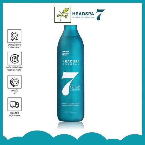  Dầu Gội Headspa7 Suntree Shampoo Ngăn Rụng Tóc 300ml 