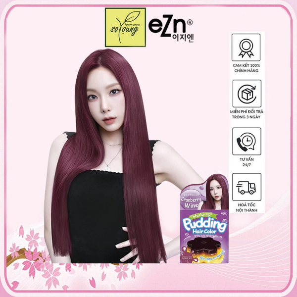 Thuốc Nhuộm Tóc Hàn Quốc eZn Pudding Hair Color Mỹ Phẩm SoYoung