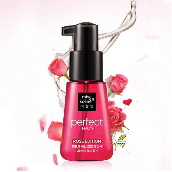 Tinh Chất Dưỡng Tóc Mise En Scene Perfect Serum Rose Edition 70ml