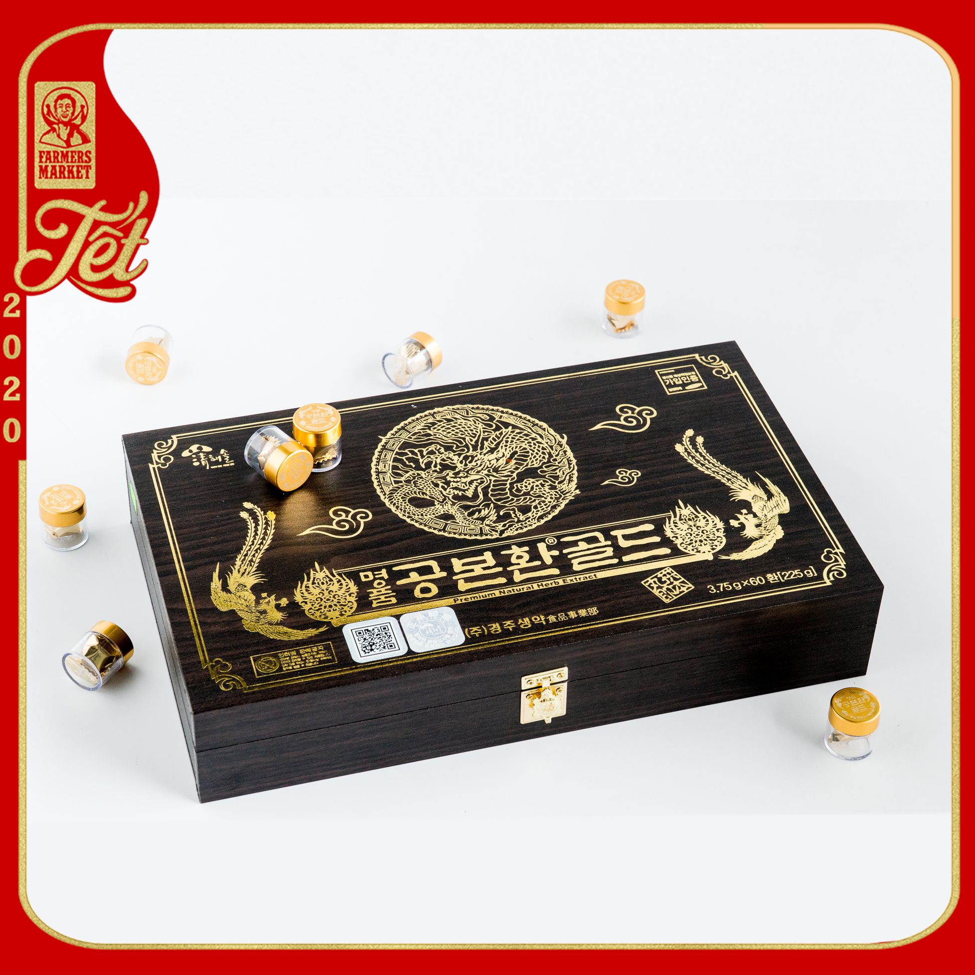 Đông trùng hạ thảo Hàn Quốc 225gr (60 viên/hộp)