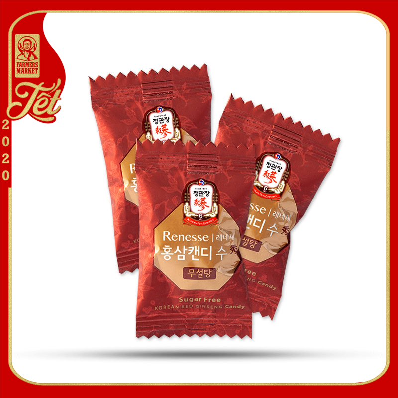 Kẹo Sâm Hàn Quốc KGC không đường cao cấp 180gr