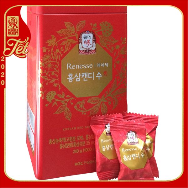 Kẹo sâm KGC Hàn Quốc cao cấp 240gr