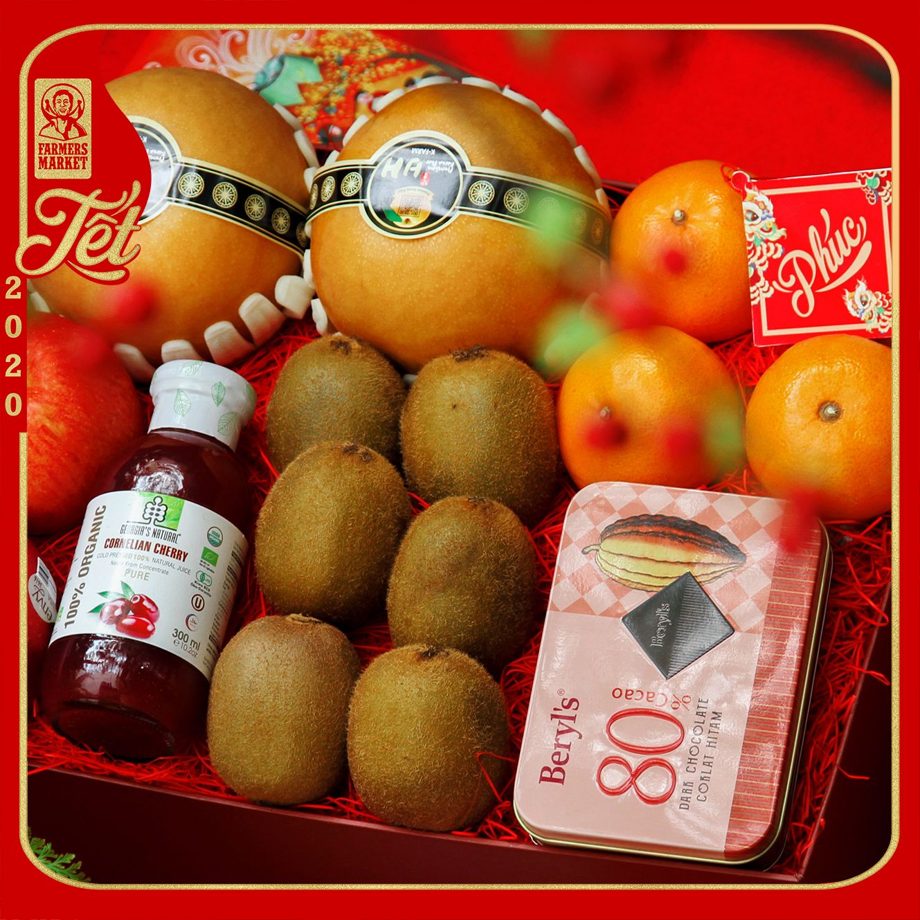 Hộp quà trái cây Tết - SILVER 4