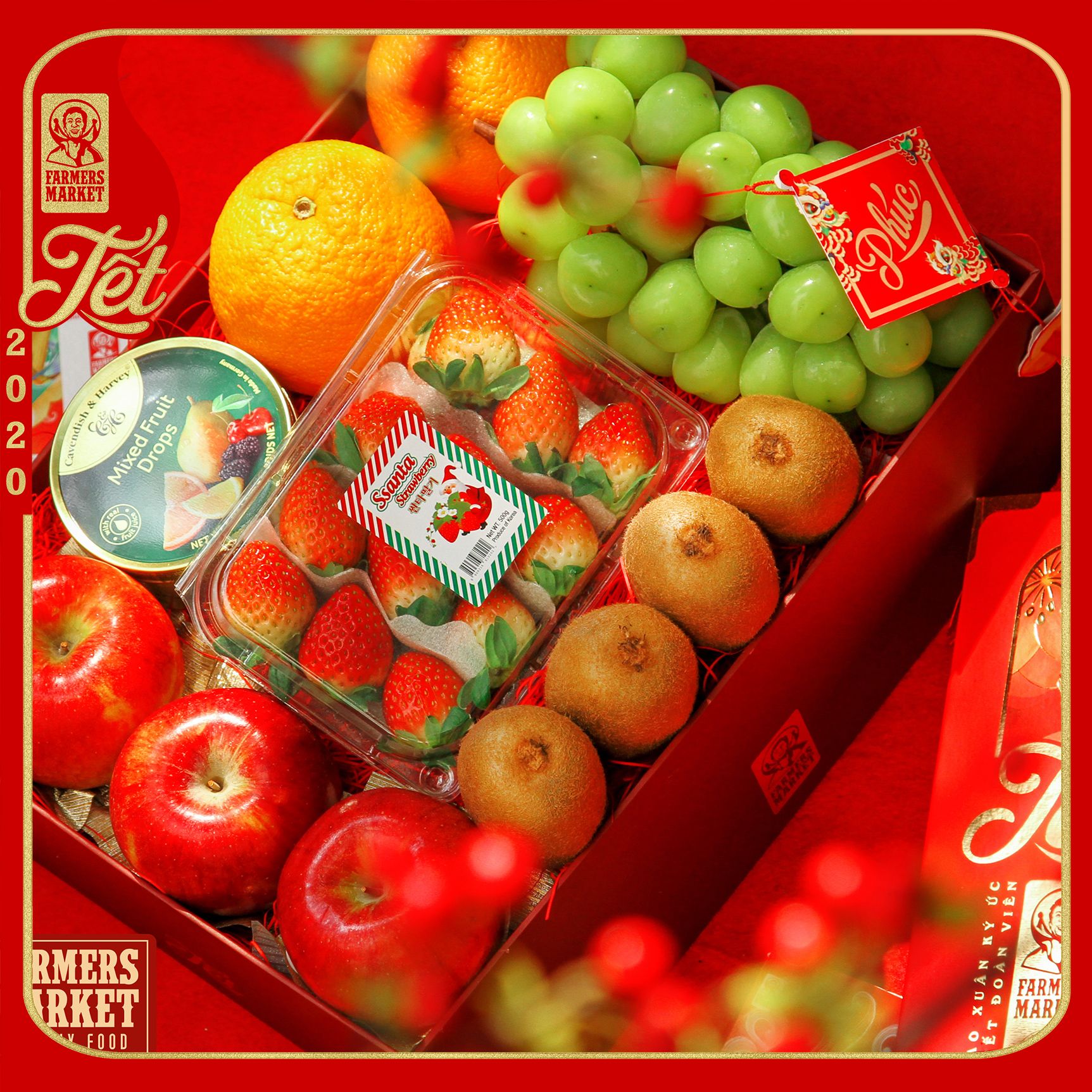 Hộp quà trái cây Tết - SILVER 8