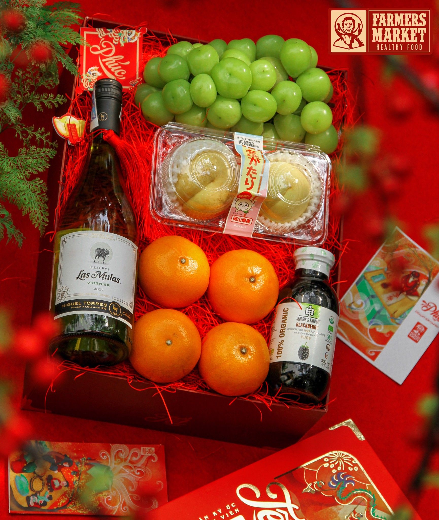 Hộp quà trái cây Tết - GOLD 6