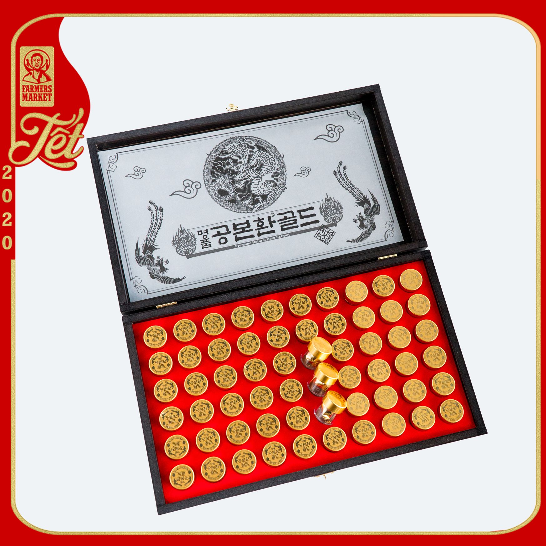 Đông trùng hạ thảo Hàn Quốc 225gr (60 viên/hộp)