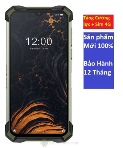 Điện thoại  Doogee S88 Plus chuẩn Quân Đội Mỹ Siêu bền Chống Nước, Chống Va Đập Pin 10.000 Mah Phiên bản 128GB