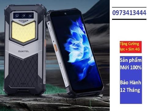 Điện thoại Oukitel WP26 Chính hãng mới 100% khuyến mại khủng chuyên dụng ban đêm