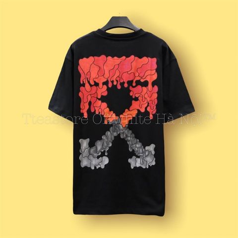 Áo Offwhite Red Marker Cotton Jersey T-Shirt 2021