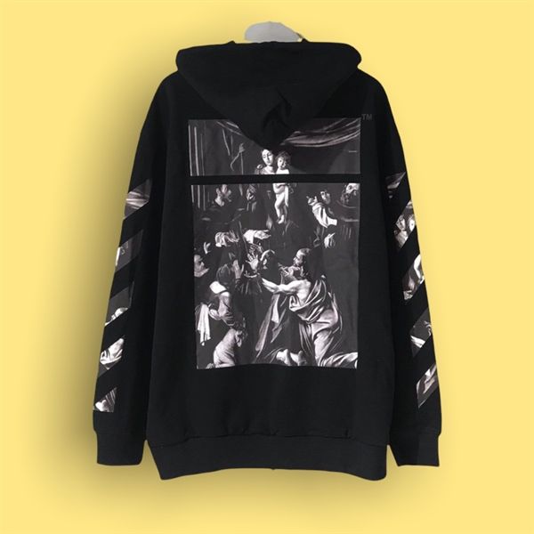 Ao Off White Hoodie Caravaggio Square Uy tin ch t l ng t t nh t Tteastore Off White