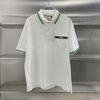 Áo Gucci cotton Polo with Web and Interlocking GG T-Shirt