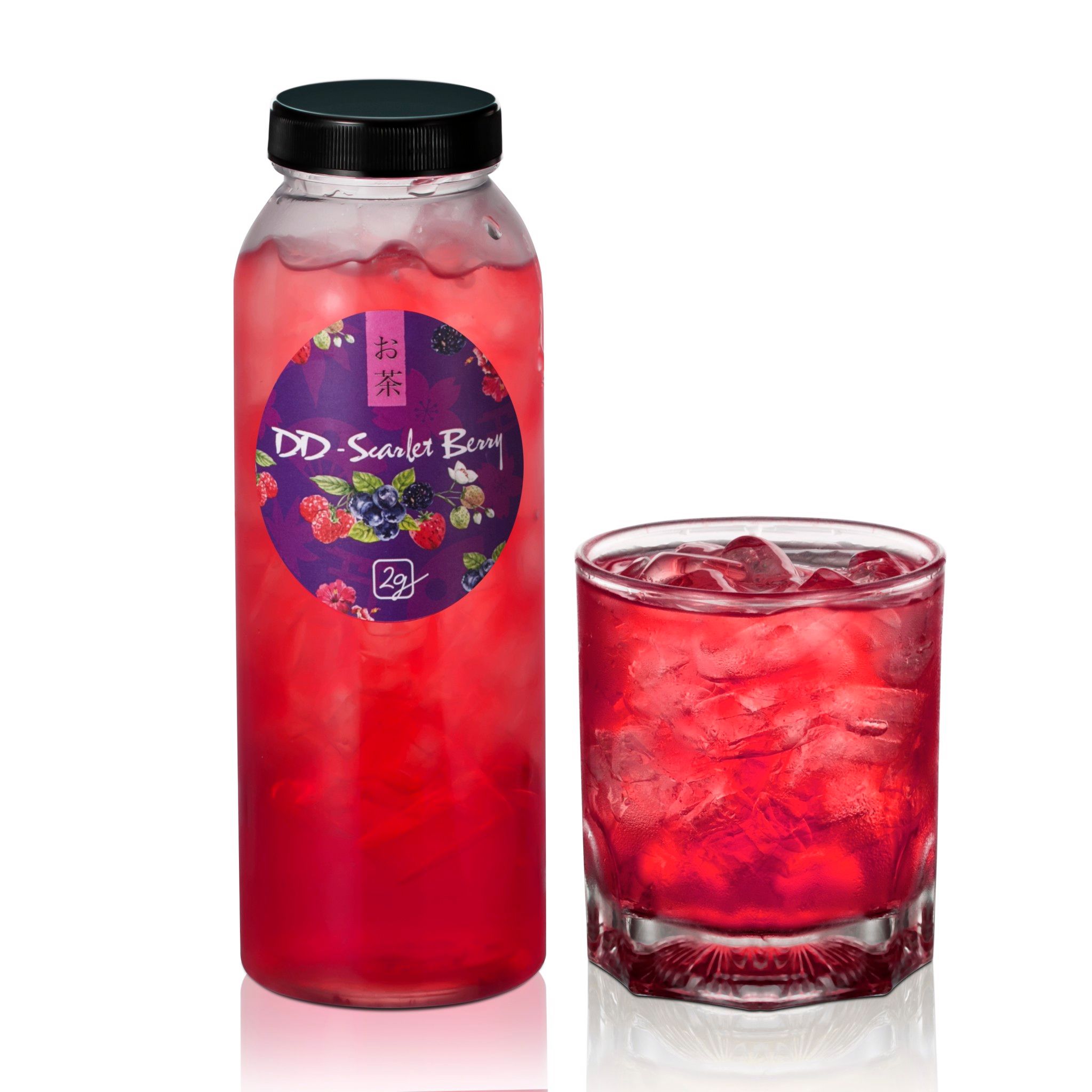Trà Thảo Mộc Trái Cây DD-Scarlet Berry 50g - Đẹp Dáng Đẹp Da - Tamashii Teahouse
