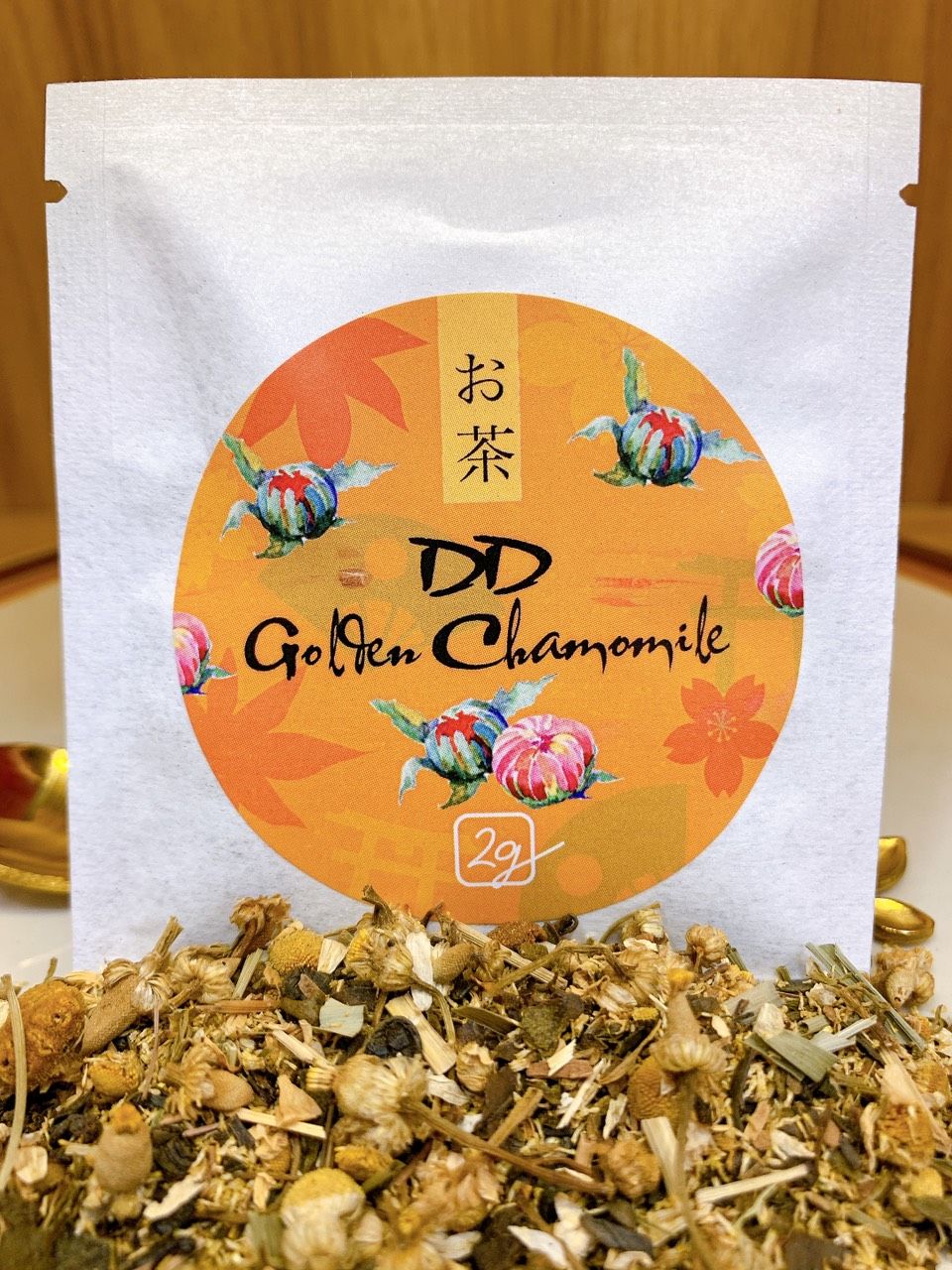 Trà Thảo Mộc DD-Golden Chamomile 2g - Đẹp Dáng Đẹp Da - Tamashii Teahouse