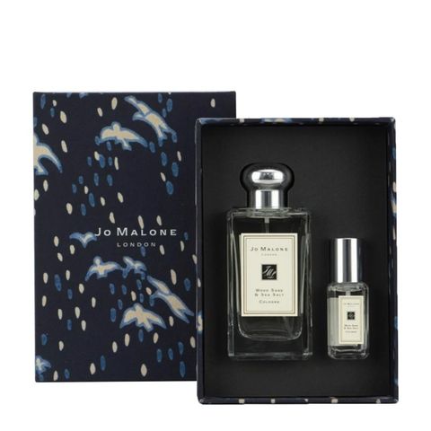 Gift Set Jo Malone London Wood Sage & Sea Salt Cologne 2pcs ( EDC 100ml & EDC 9ml ) (Eau de Cologne/100ml & Eau de Cologne 9ml)