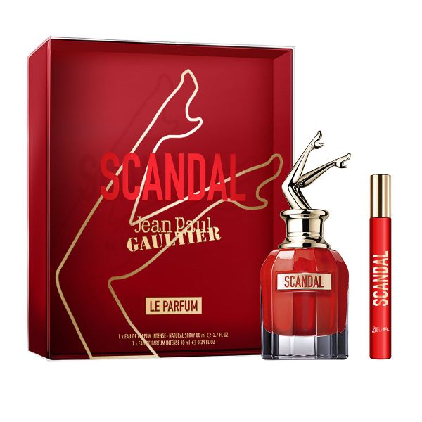 Gift Set Jean Paul Gaultier Scandal Le Parfum 2pcs (EDP 80ml & EDP 10ml) (Eau de Parfum Intense/80ml & Eau de Parfum Intense 10ml)