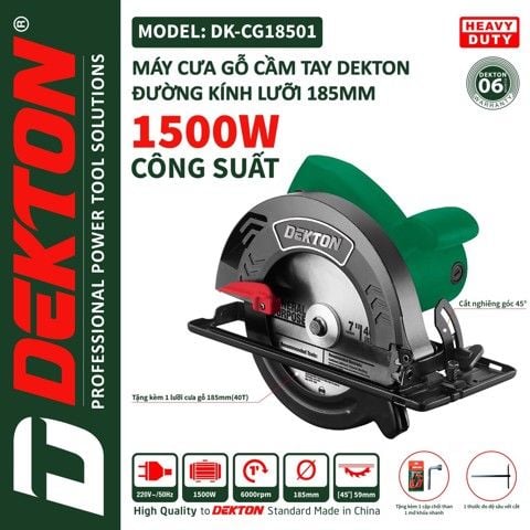 Máy cắt nhôm gỗ Dekton DK - CG18501