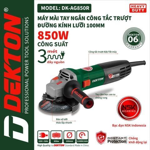 Máy Mài Góc Pin Dekton M21-AG 100CP01