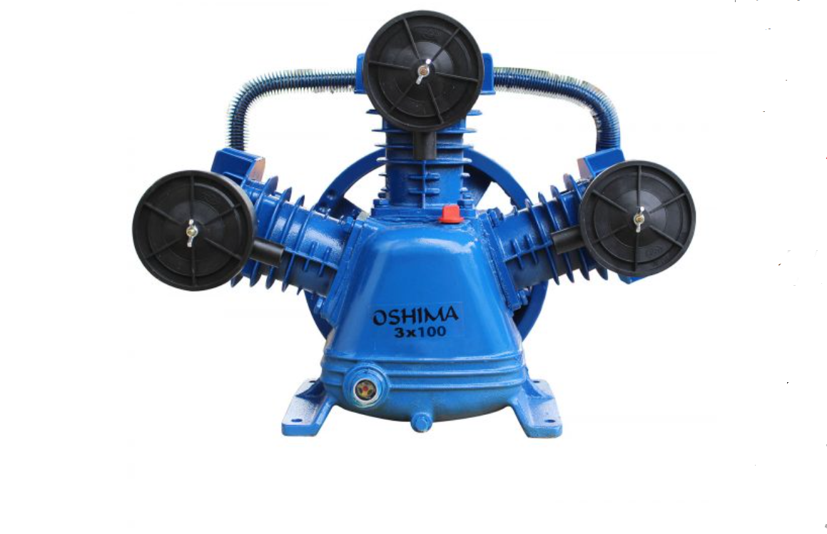 ĐẦU NÉN KHÍ OSHIMA 100 X 3 - 10 HP