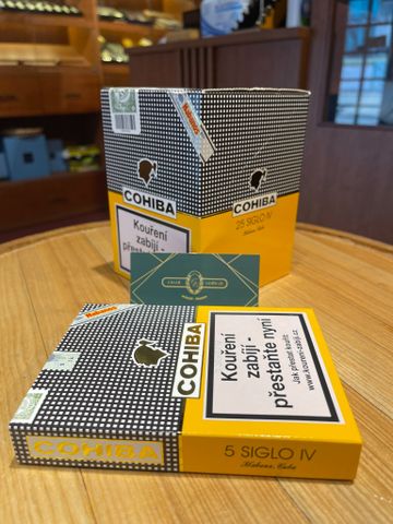 Cohiba 25 Siglo IV 5x5 (Giá: Liên hệ)