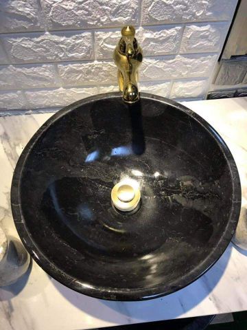 Lavabo đá tự nhiên Lv03