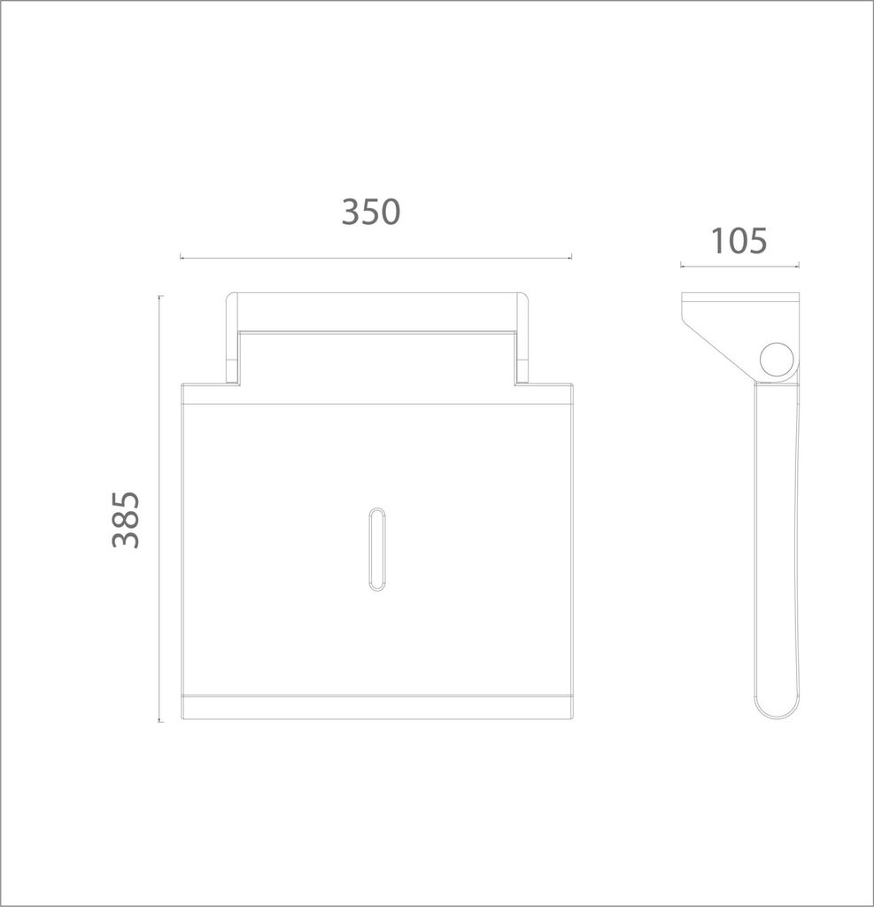 Ghế ngồi tắm gắn tường EC 6090