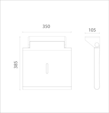 Ghế ngồi tắm gắn tường EC 6090