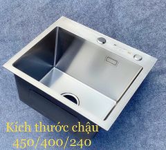 Chậu bửa bát 1 hố nhỏ kt 45x40x24