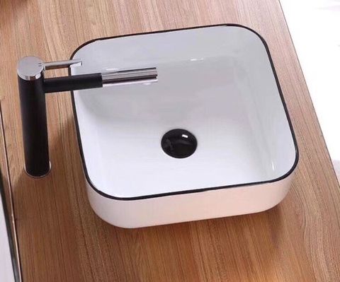 Chậu Lavabo Viền Đen 103