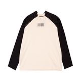  HEYYOU HIDDEN CODE CREAM BLACK LONG SLEEVE 