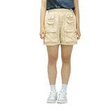  HYS KAKI BOX CREAM SHORTS 