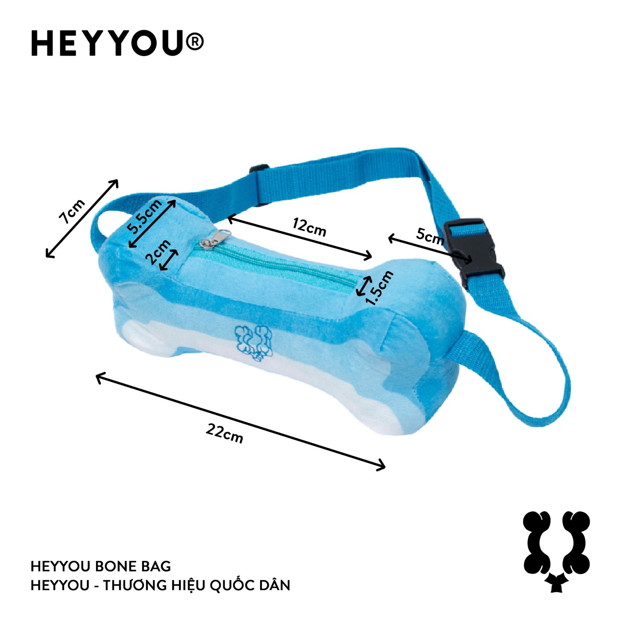  HEYYOU BONE BAG 