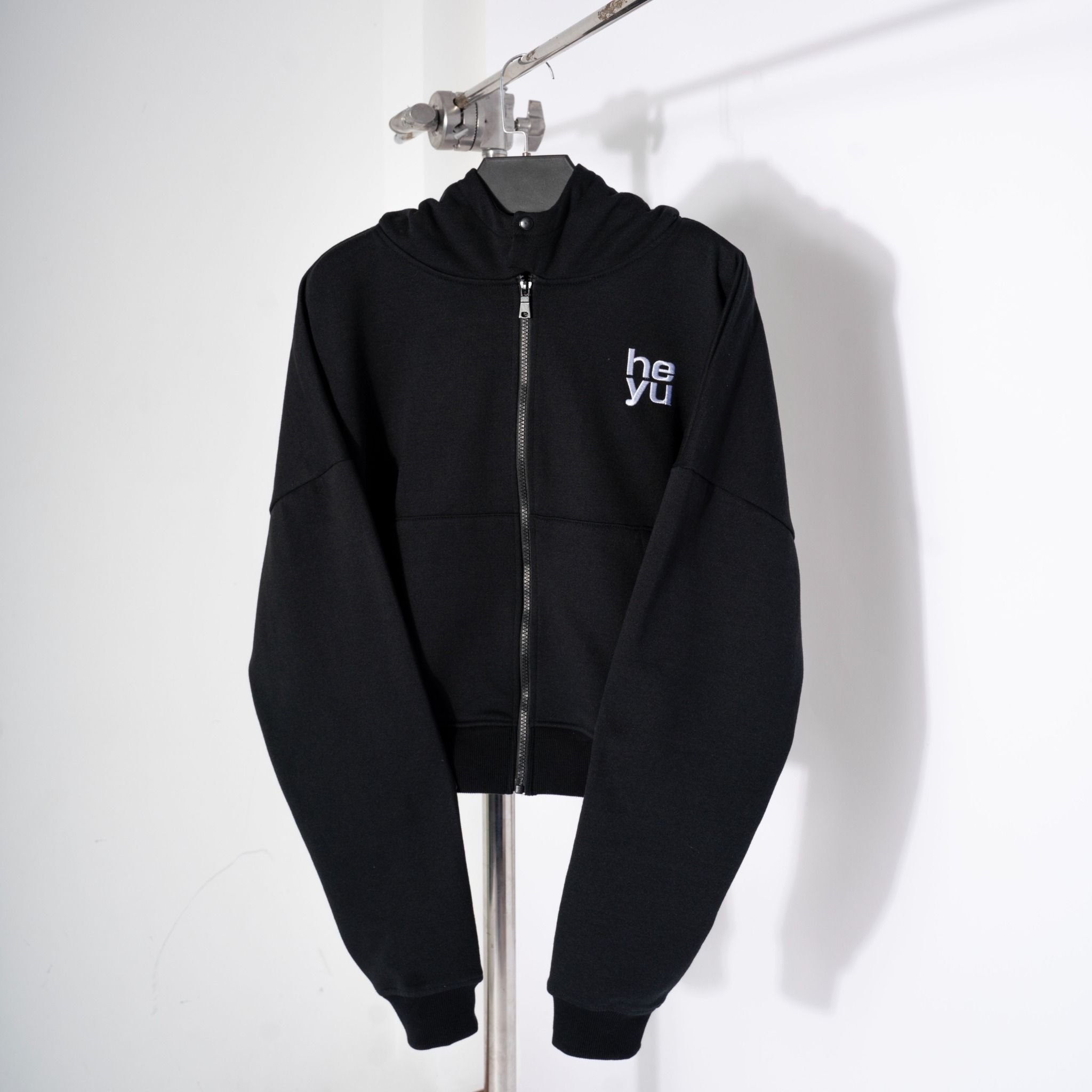  HYS WMNS BASIC HOODIE - ZIP 