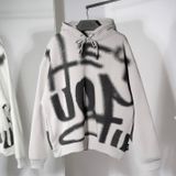  HYS BIGWALL OVERPRINTED HOODIE 