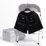  HYS KAKI BOX BLACK SHORTS 