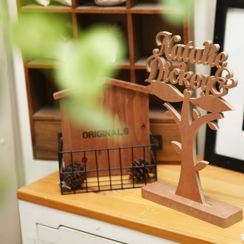 Cây gỗ cắt tên 30cm