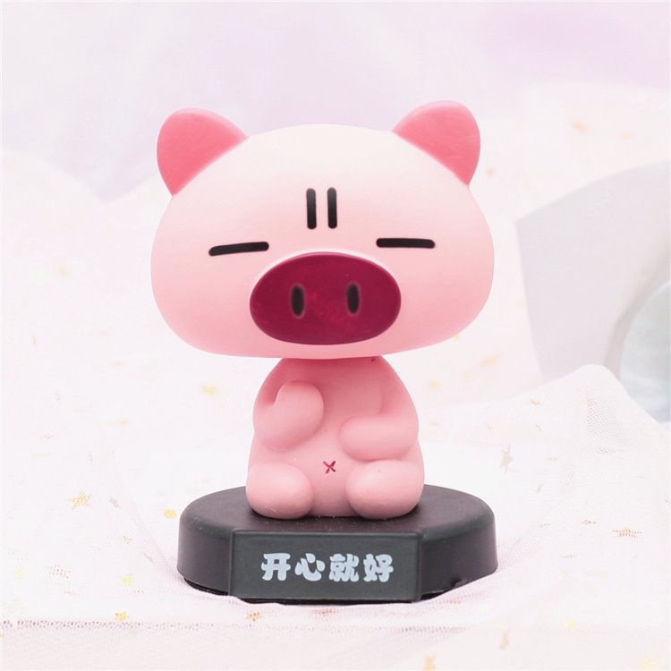 HEO HỒNG TỨC GIẬN ĐẦU LÒ XO