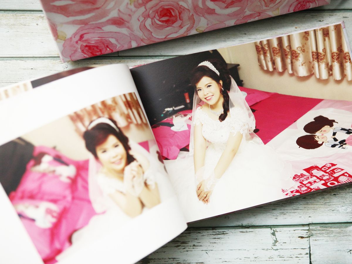 Mẫu in album cưới số 2