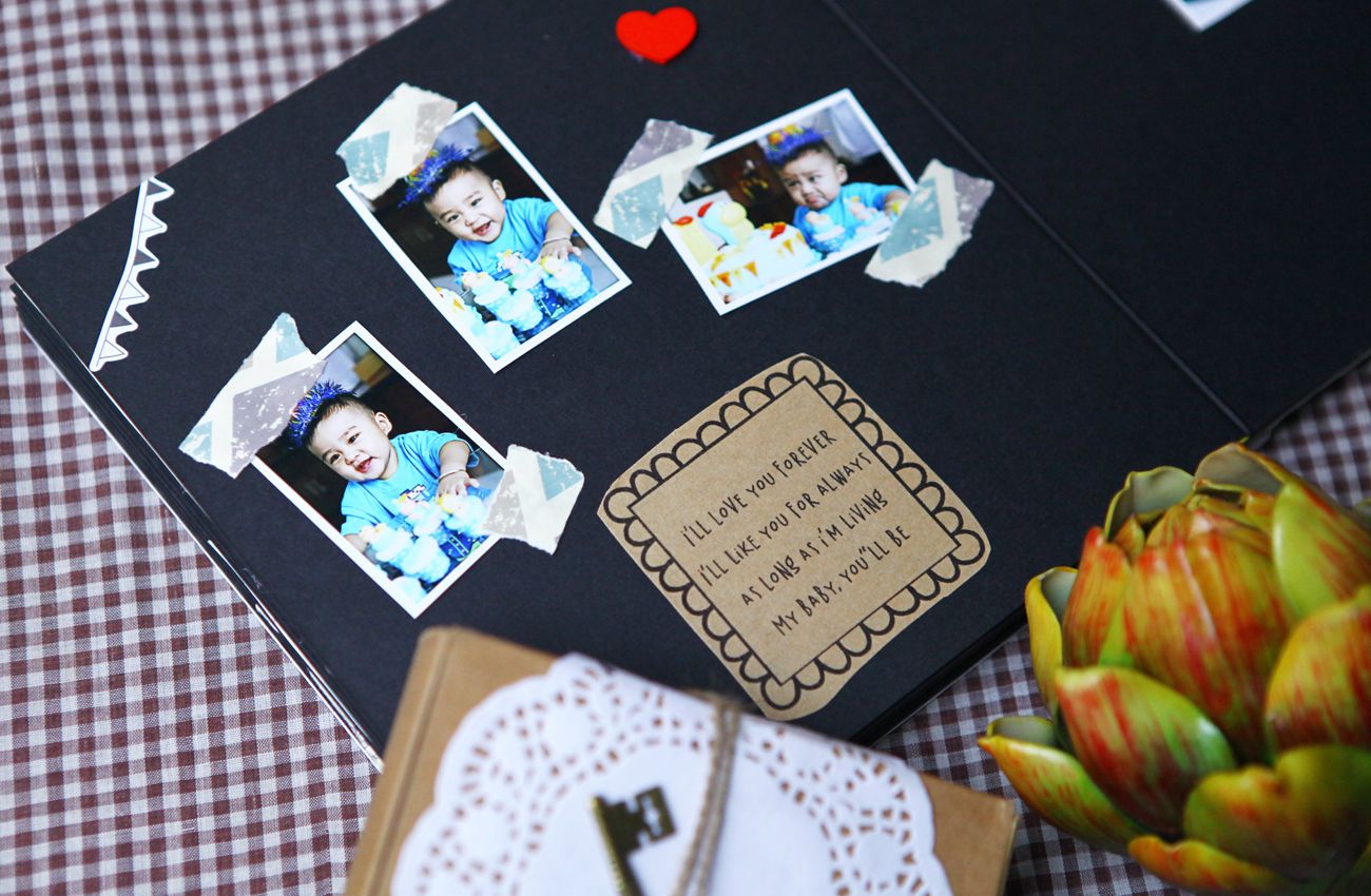 Scrapbook chủ đề: Tình yêu bé nhỏ của tôi